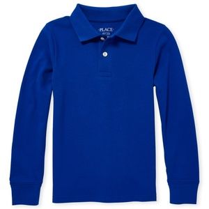 Boys Uniform Pique Polo